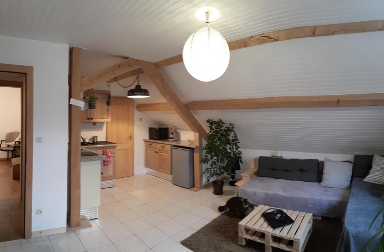 Appartement Douillet Avec Vue Sur Les Montagnes Fouchy Kültér fotó